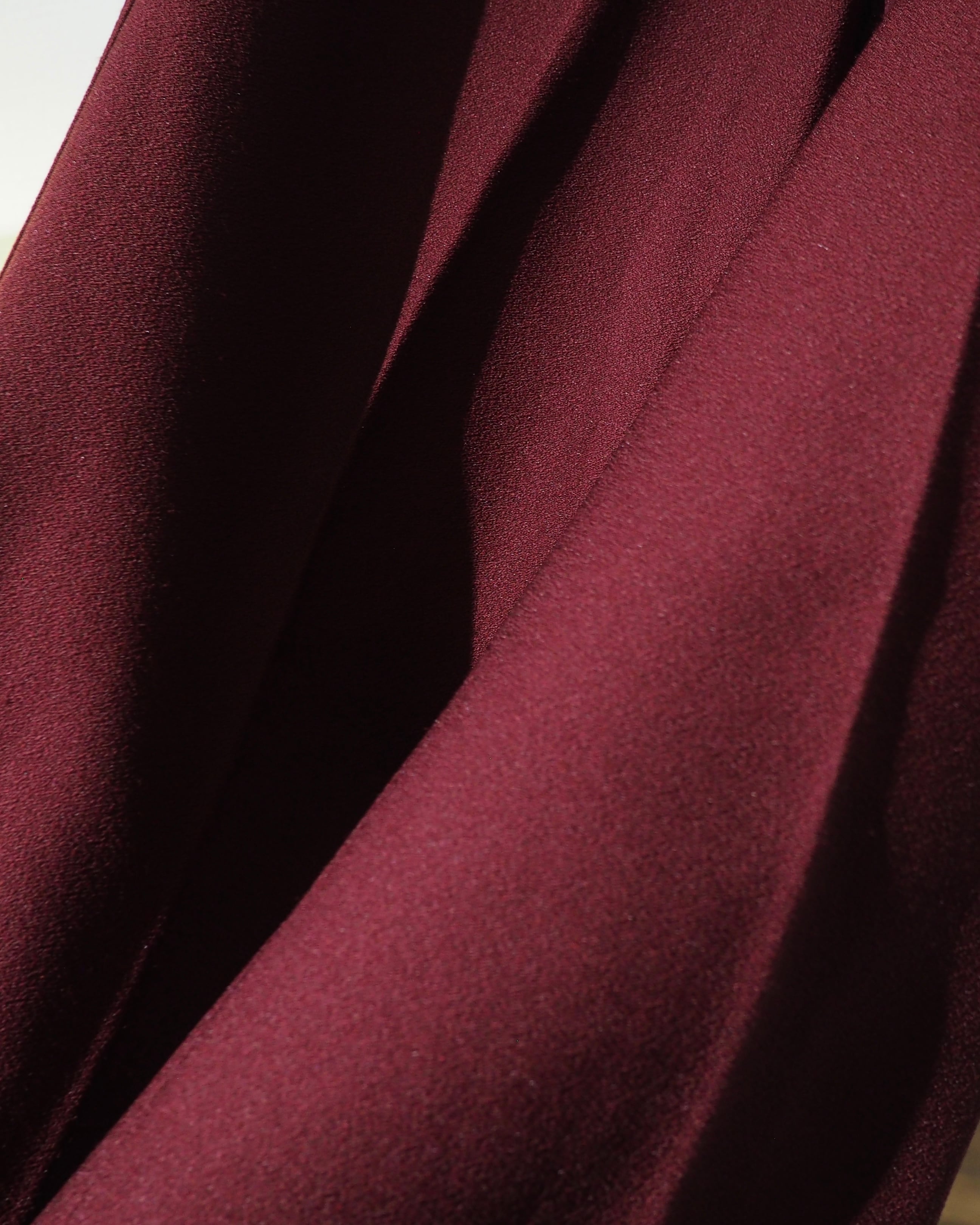 Beautiful Dark Bordeaux Color vintage Semi Flare Pants