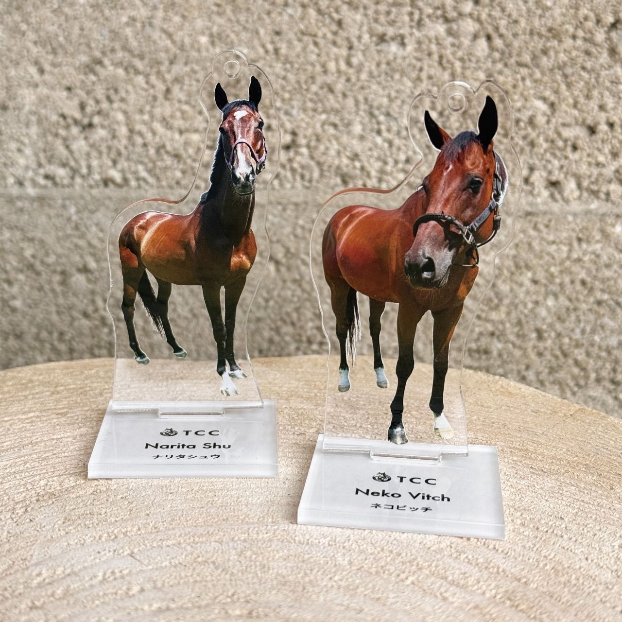 TCCホース アクリルスタンドキーホルダー ナリタシュウ