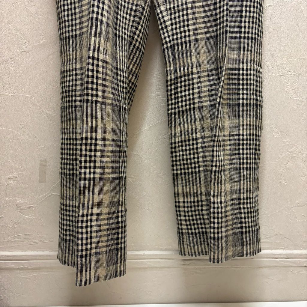 GUCCI グッチ CHECK SLACKS スラックス 672087 ZAI1L ベージュ size:50