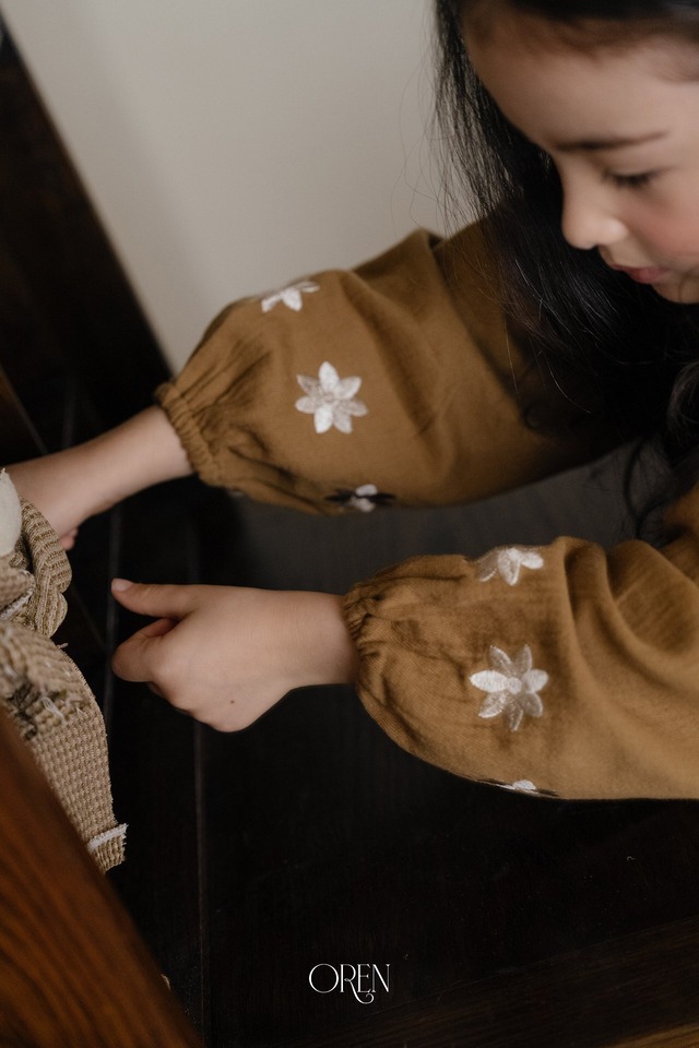 mustard L［即納］dore flereur onepiece / OREN26autumn