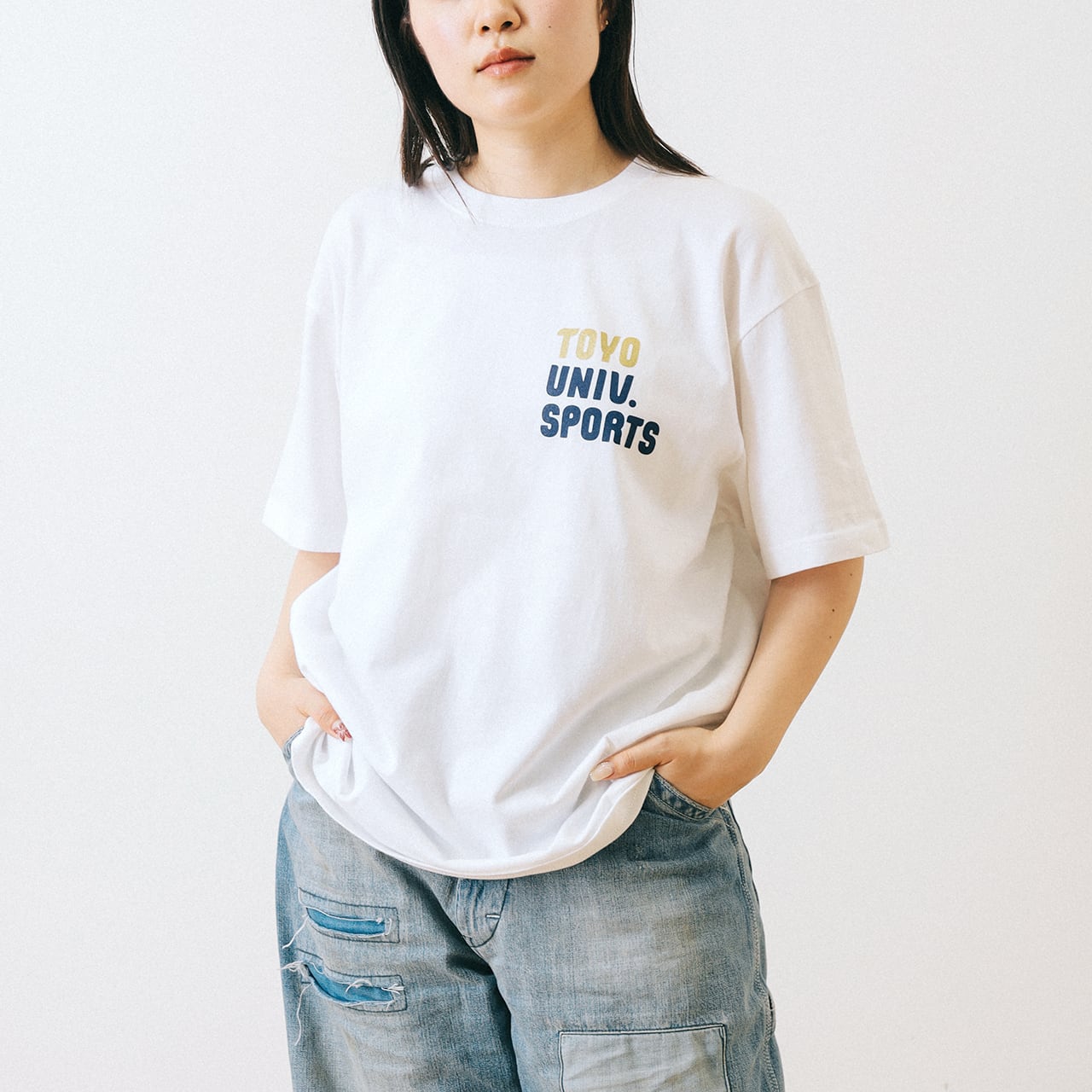 応援Tシャツ キラキラ白 | 東洋大学オリジナルグッズショップ
