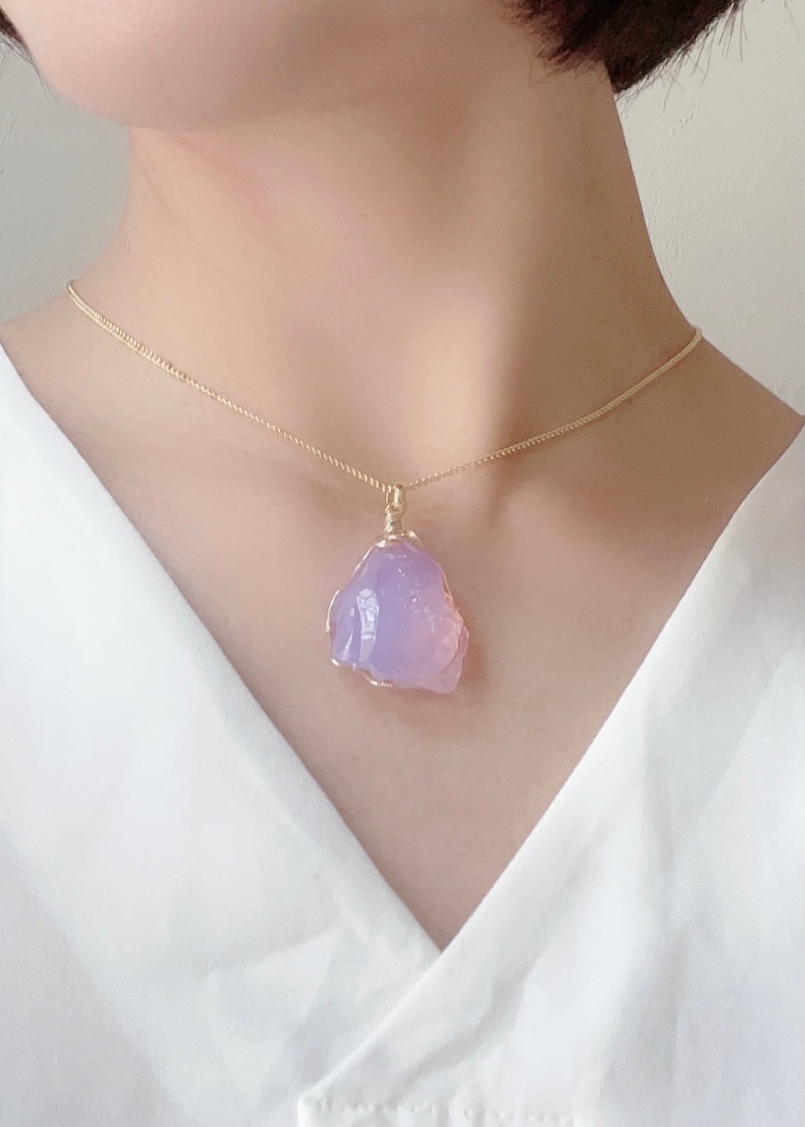 アンダラクリスタル ライラックピンクエンジェルオーラ | Pay ID