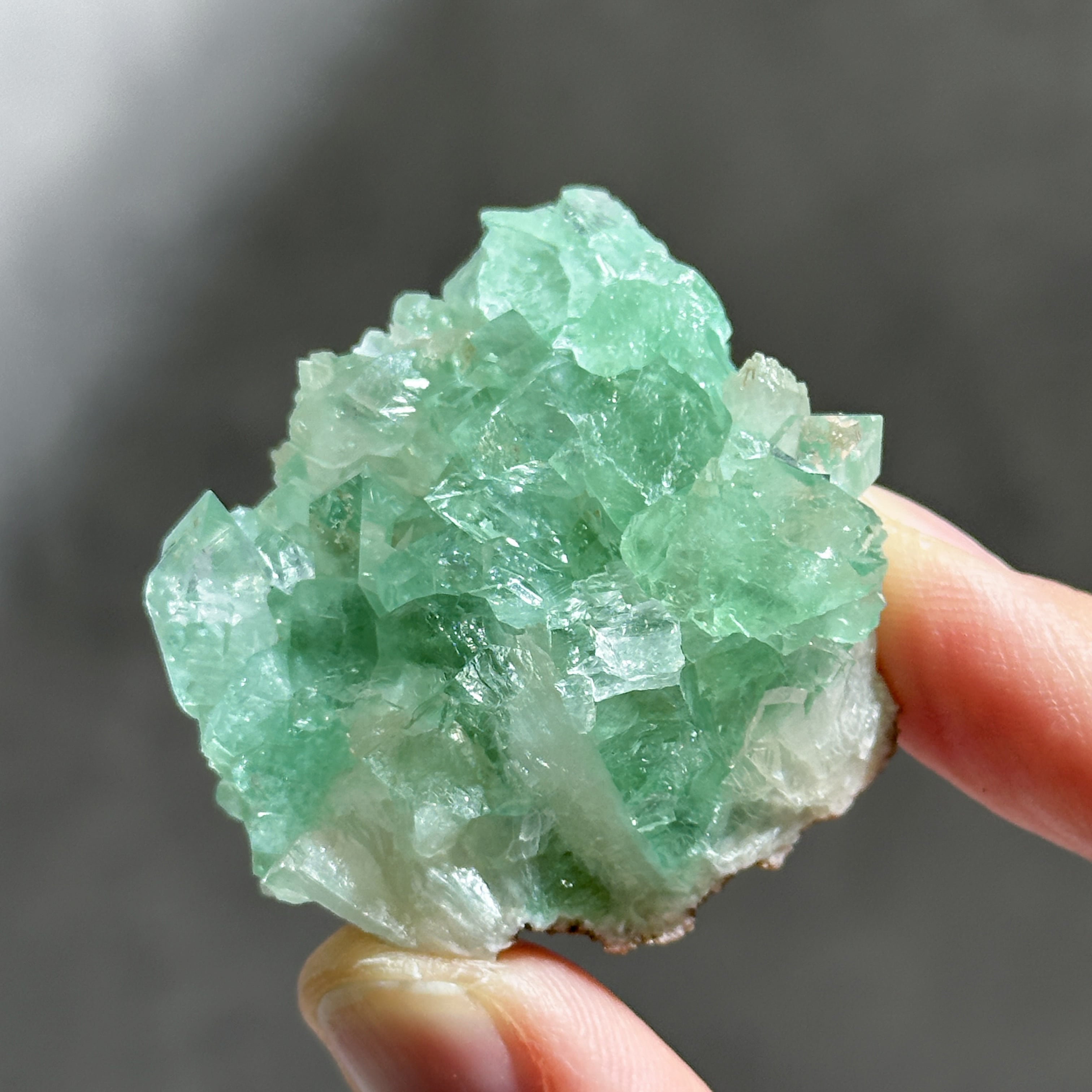 グリーンアポフィライト&スティルバイト 73◇ Green Apophyllite & Stilbite ◇天然石・鉱物・パワーストーン