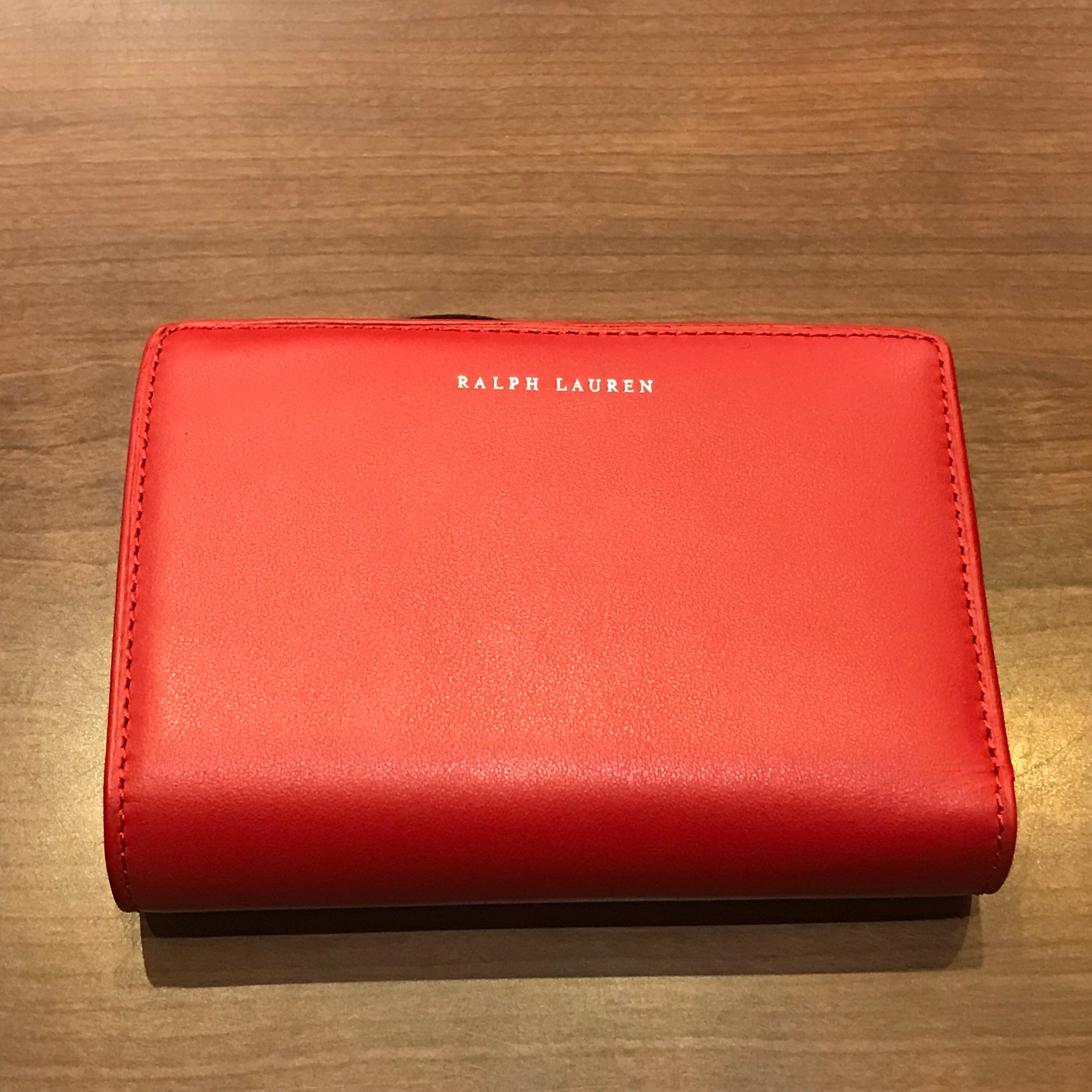 Ralph lauren leather wallet Clearance