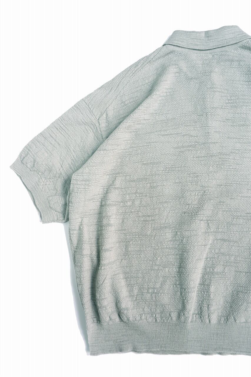 OG Slub Moss Stitch Polo S/S