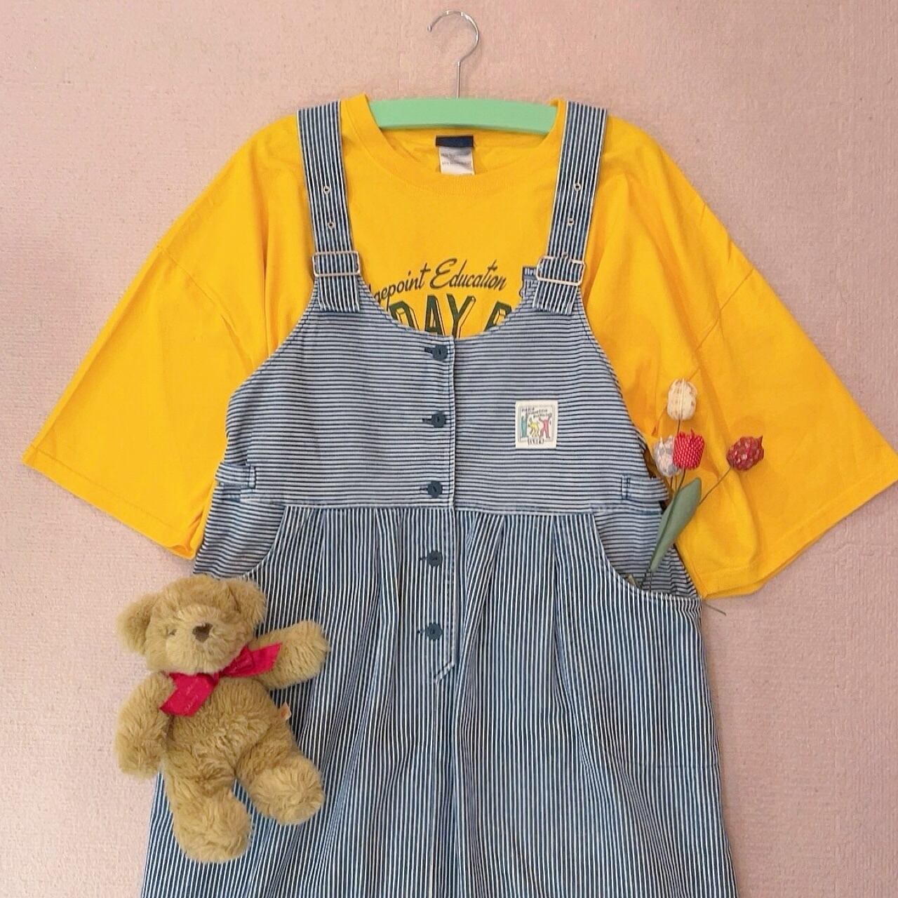 hickory denim jumper skirt