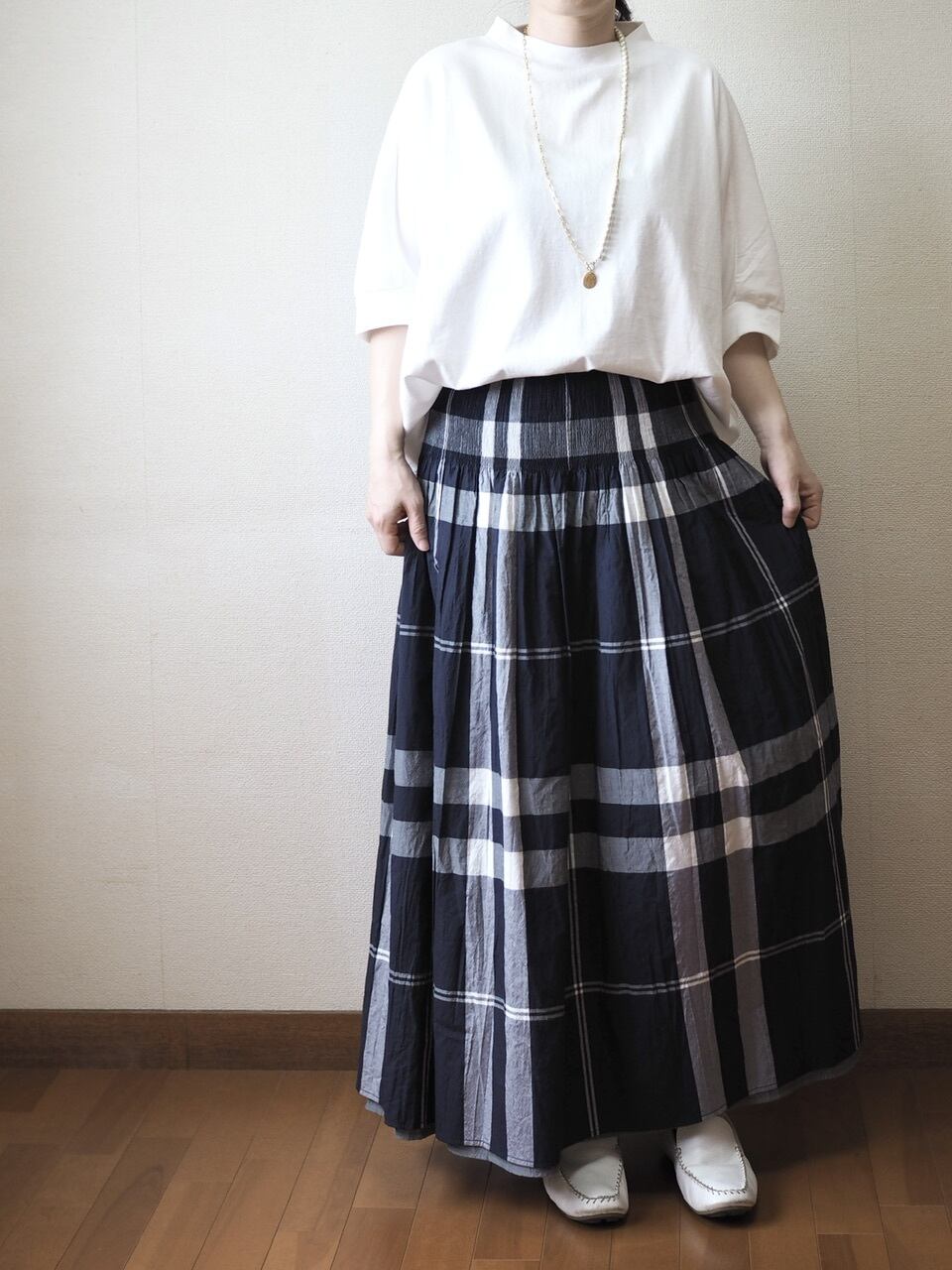 再】モックネックTシャツ <ホワイト> | SoaSoah