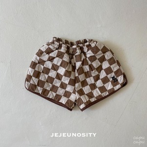 «sold out»«ジュニアサイズあり» jejeunosity チェッカーショートパンツ