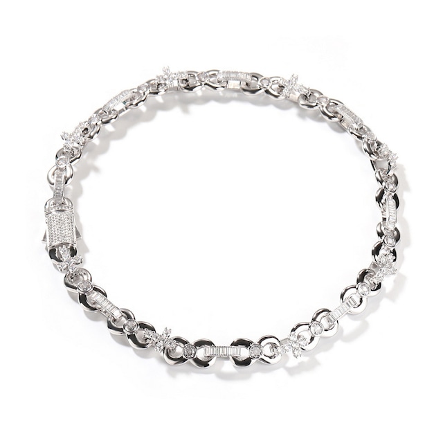 2色12mm クロス ネックレス /ブレスレット W263 2色12mm クロス ネックレス /ブレスレット W263