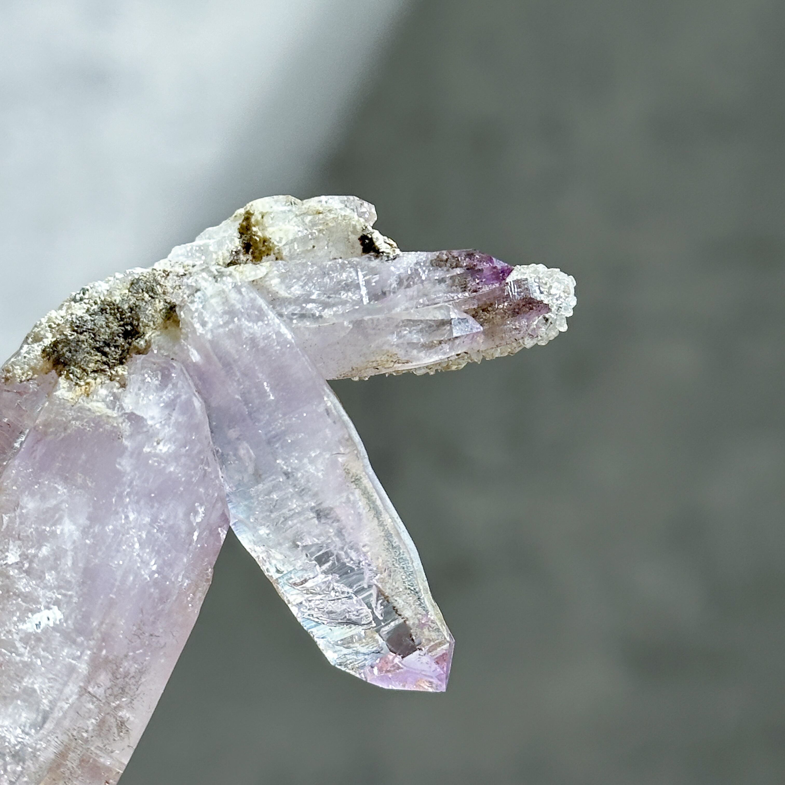 Veracruz38）52g高品質ベラクルスアメジスト大きめ単結晶ファントム