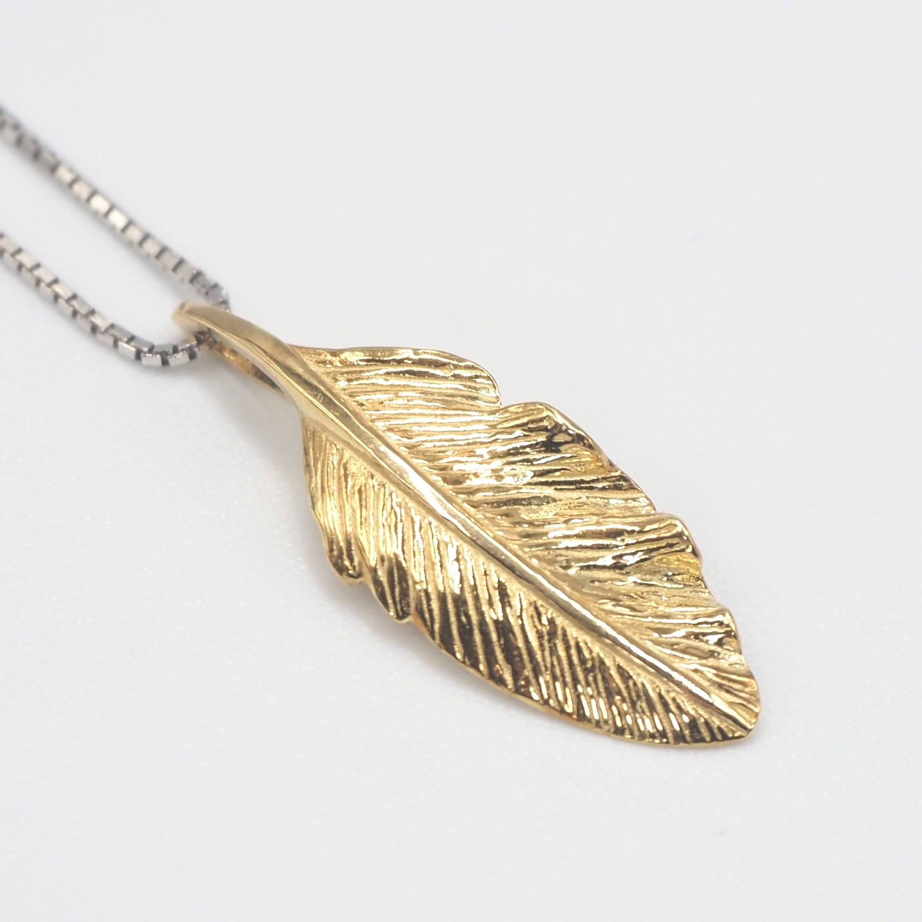TASAKI フェザー ネックレス K18 K14 シルバー ゴールド タサキ
