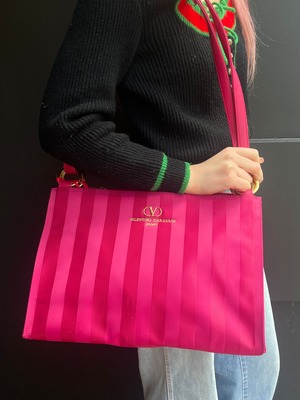 VALENTINO /vintage pink shoulder bag.