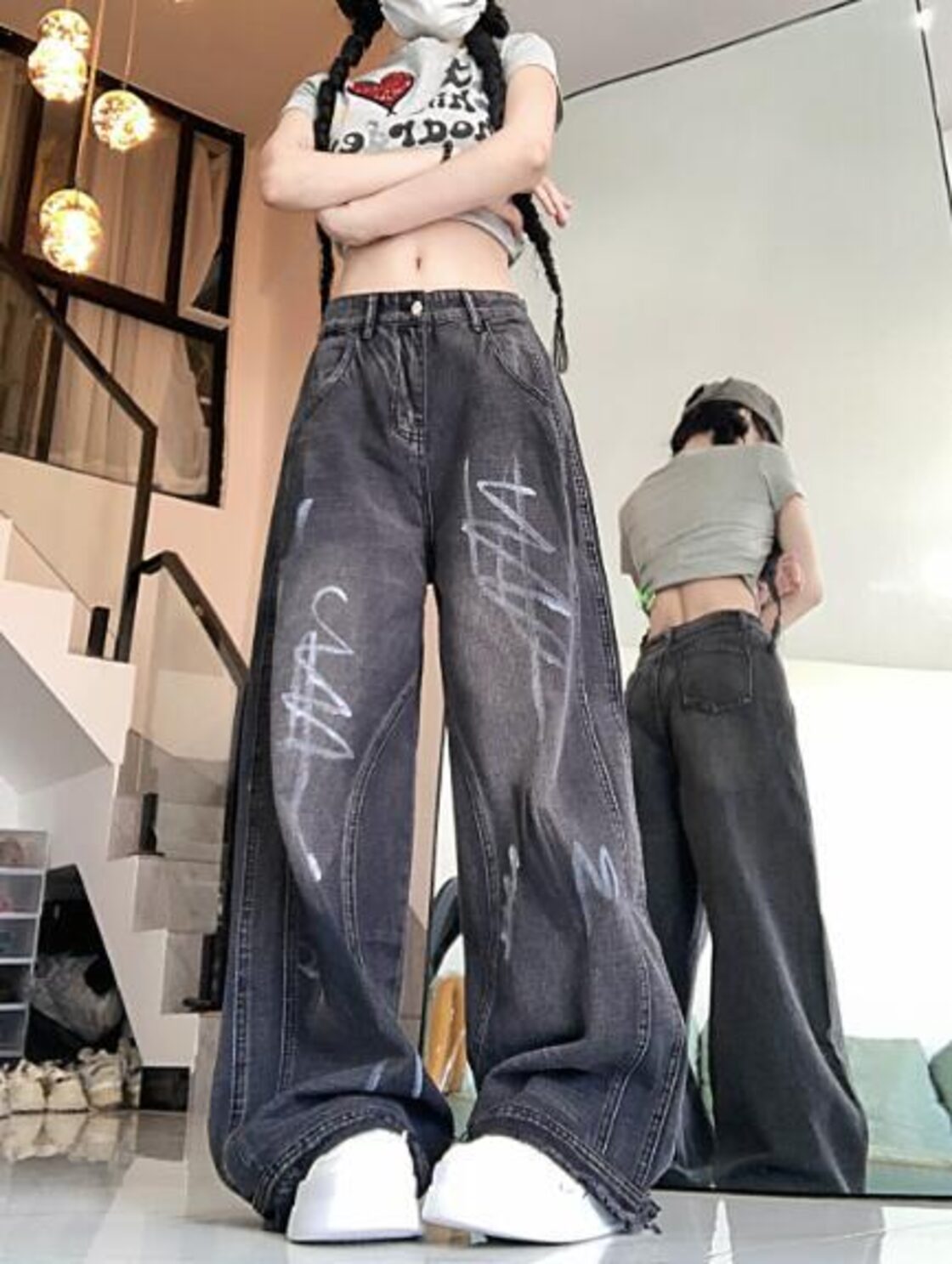 ♪S~XL展開♪デニム ズボン ボトムス パンツ ジーンズ ジーパン 