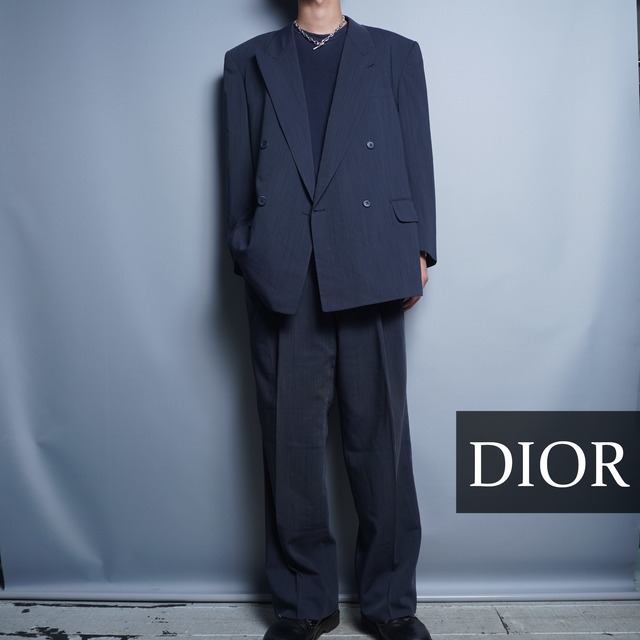 Christian Dior】クリスチャンディオール ダブルウールセットアップ