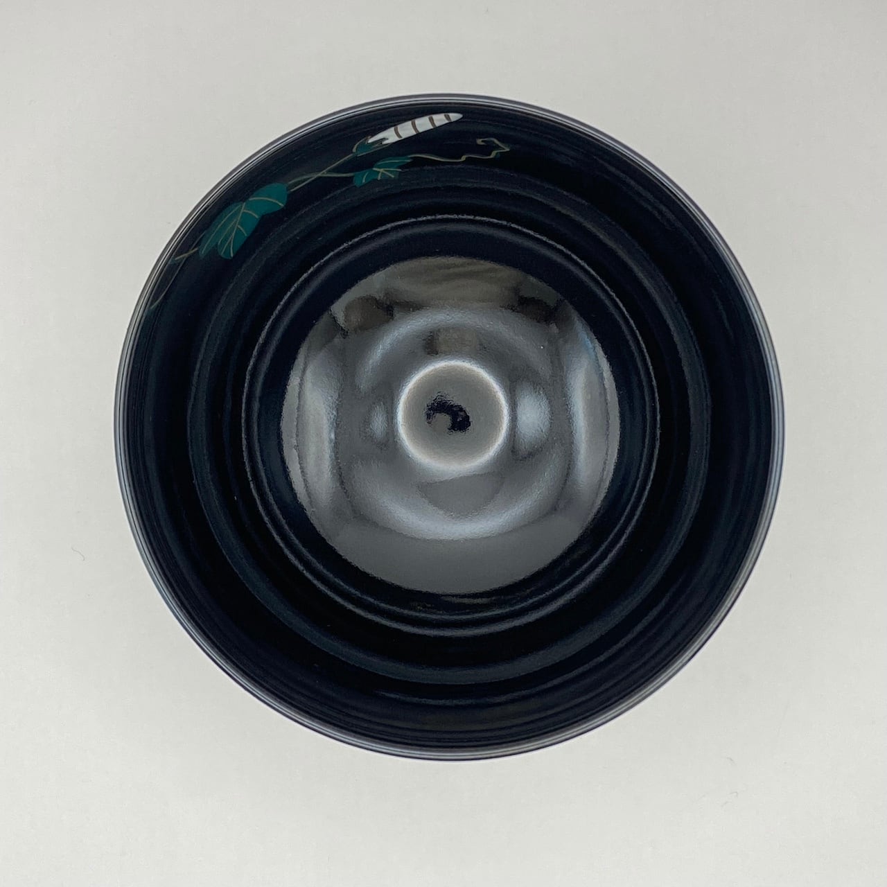新品】茶碗 黒釉 夕顔 前田瑞雲 紙箱入 | 茶道具 錦玉堂
