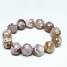 チェリーブロッサムアゲート ブレスレット 桜瑪瑙 18mm 111-24558