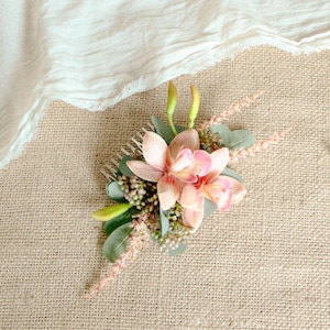 Hair ornament for "Hot color Bouquet "