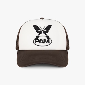 P.A.M. / PERKS AND MINI 26AW SIGNALS TRUCKER CAP (BROWN)