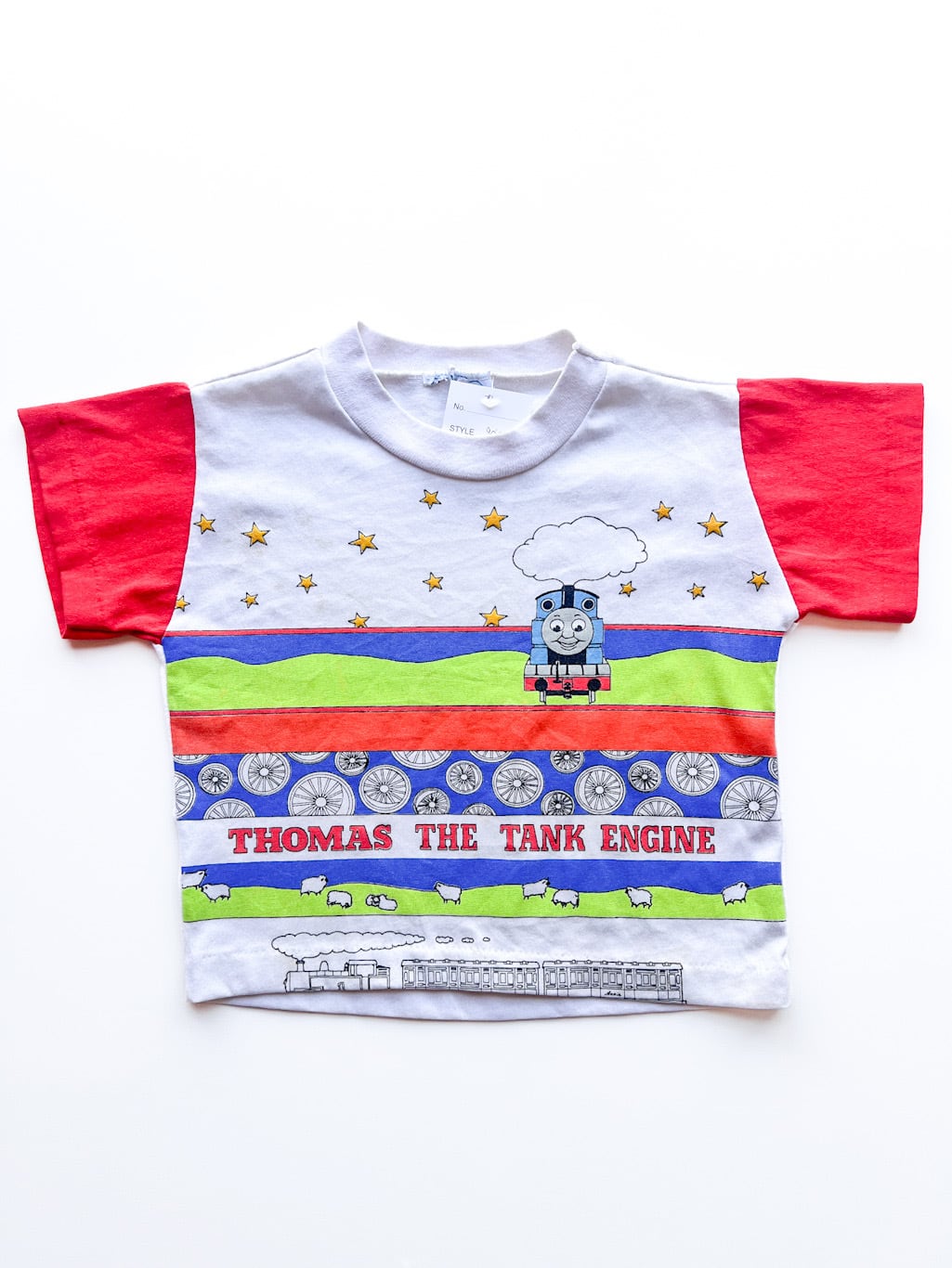 【100cm】VINTAGE 90's トーマス 半袖Tシャツ【10297】※