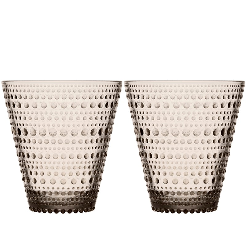 Kastehelmi Tambler Linen 300ml 2P SET［ iittala ］ | REAL Style