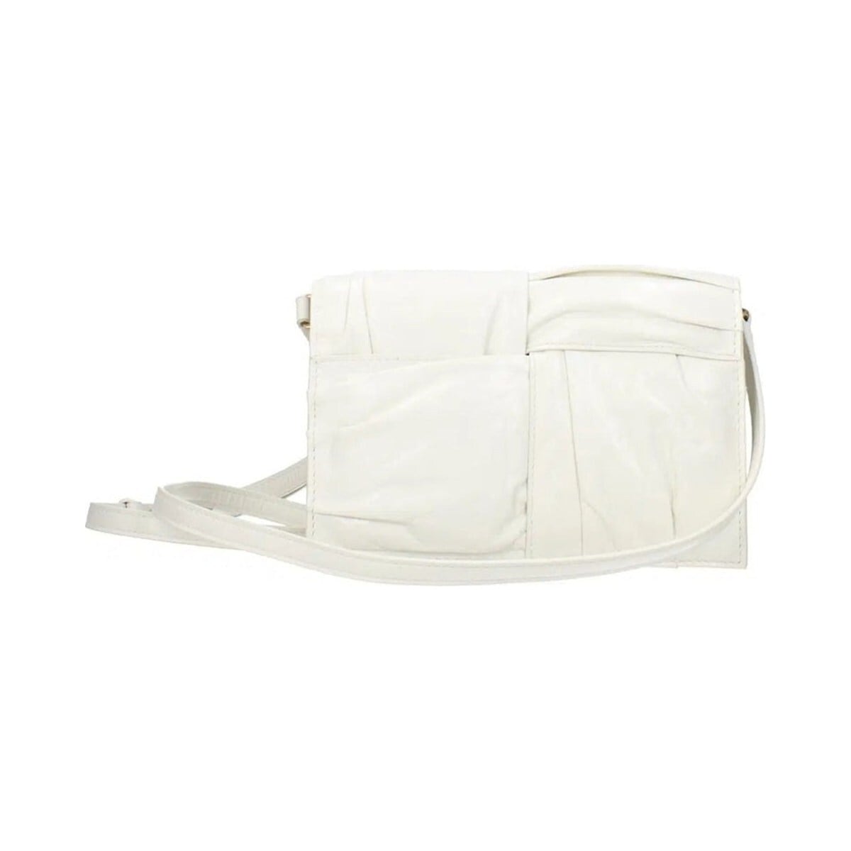 BOTTEGA VENETA ボッテガヴェネタ レディース クラッチバッグ レザー ホワイト