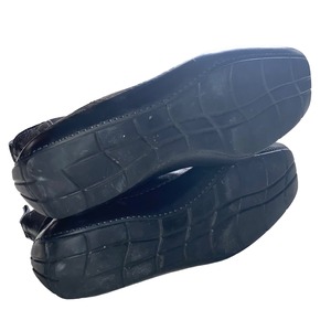 VERSACE CLASSIC black leather side-gore boots