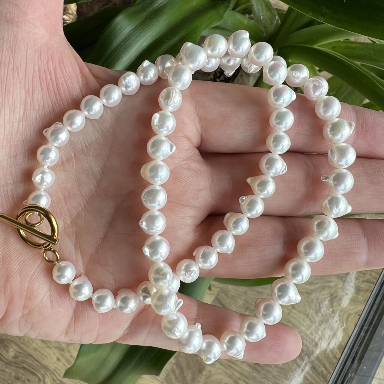 パールネックレス 真珠ネックレス パール㉘ 楽天市場】あこや真珠ネックレス 【42cm/45cm（8.0-8.5mm珠）】 パール