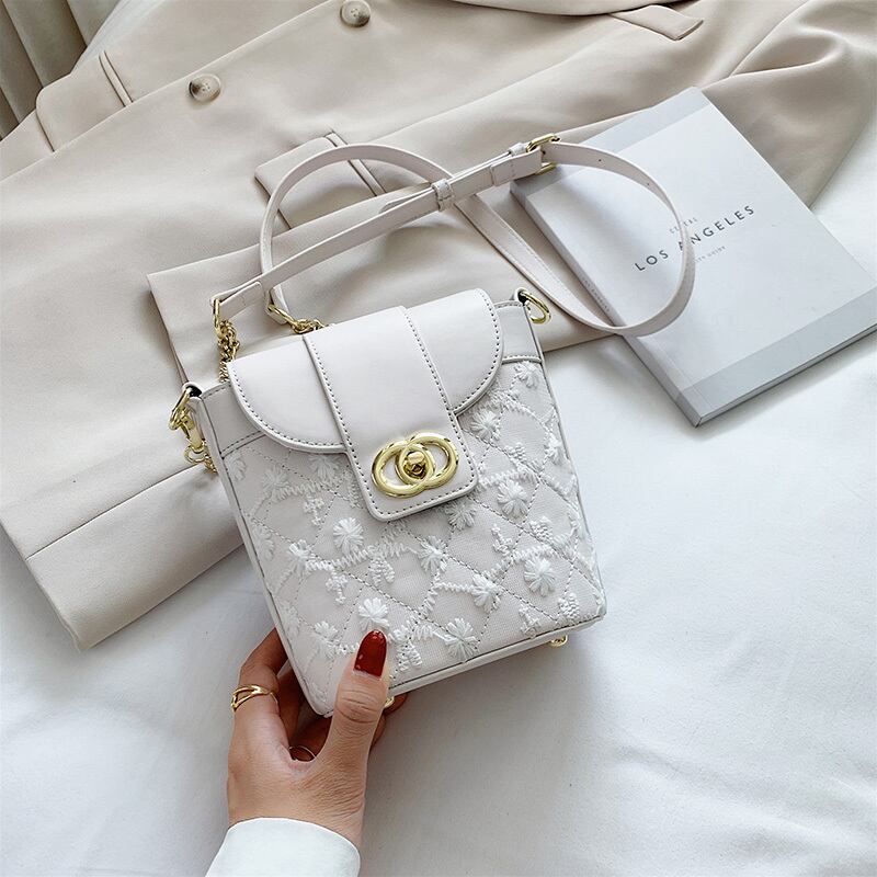 ネットレッドレディーススモールバッグ2020ニューウェーブサマーファッションチェーンショルダーメッセンジャーバッグワイルドワイルドバケットバッグ Tiancai_Wing_Bag9456322