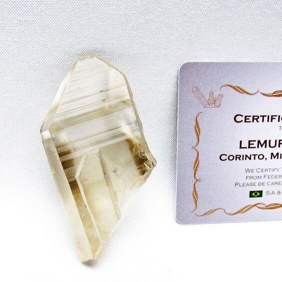 レムリアンシード スモーキークォーツ 原石 ブラジル ミナスジェライス州 コリント産 一点物 おまかせ便 171-7460