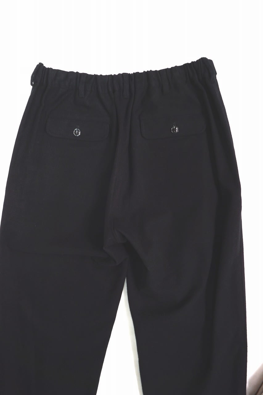 Flannel Suede Finish Trousers