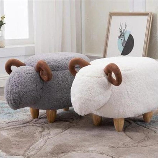 アニマルスツール：Sheep *2カラー