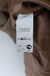 Crinkle V dress