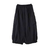 シワ加工 バルーン ロングスカート 00240