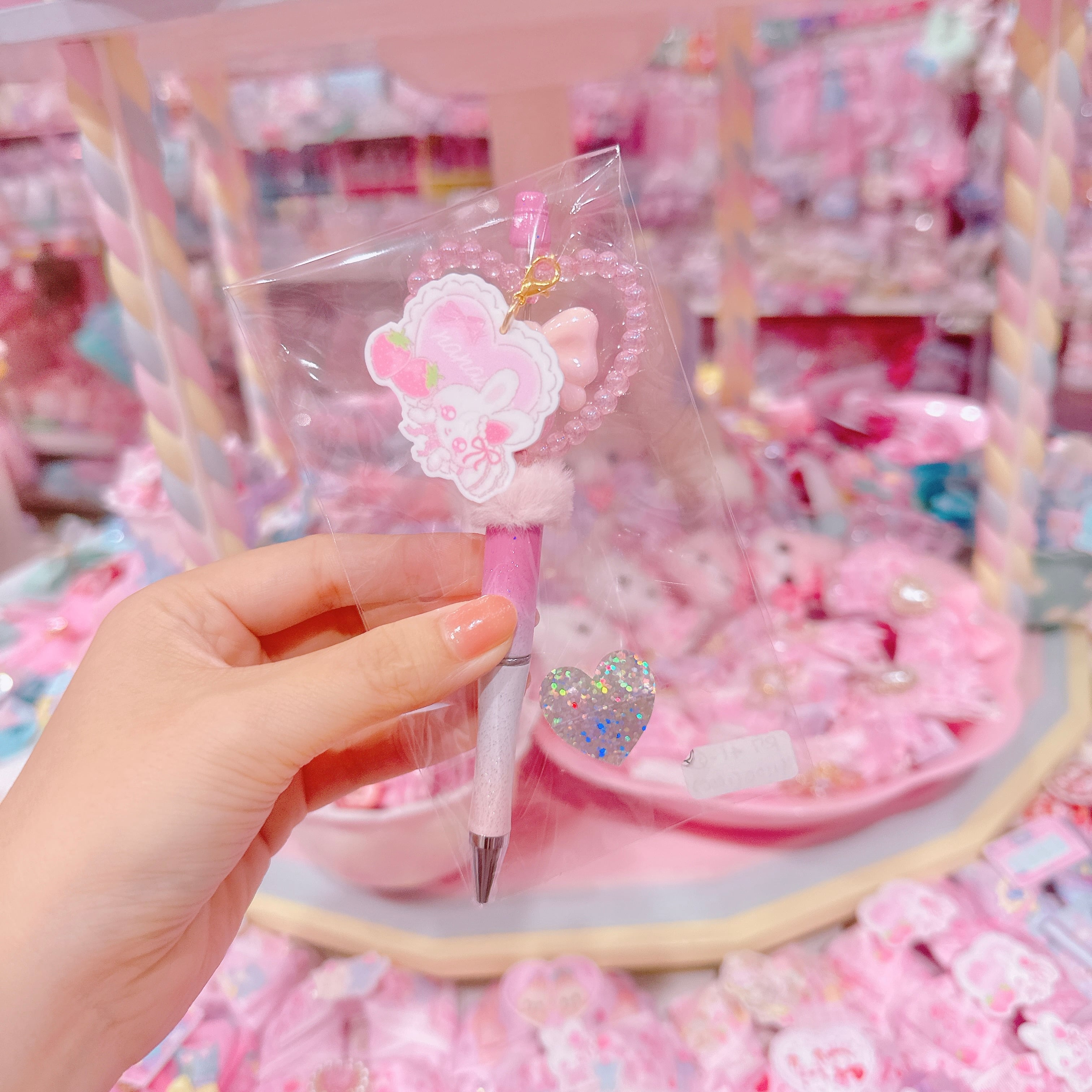 【R7】41-39チャーム付きカスタムボールペン