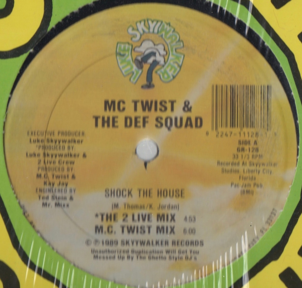 Mc Twist Rapper 【12inch】MC Twist & The Def Squad / Shock The House | COMPACT DISCO ASIA