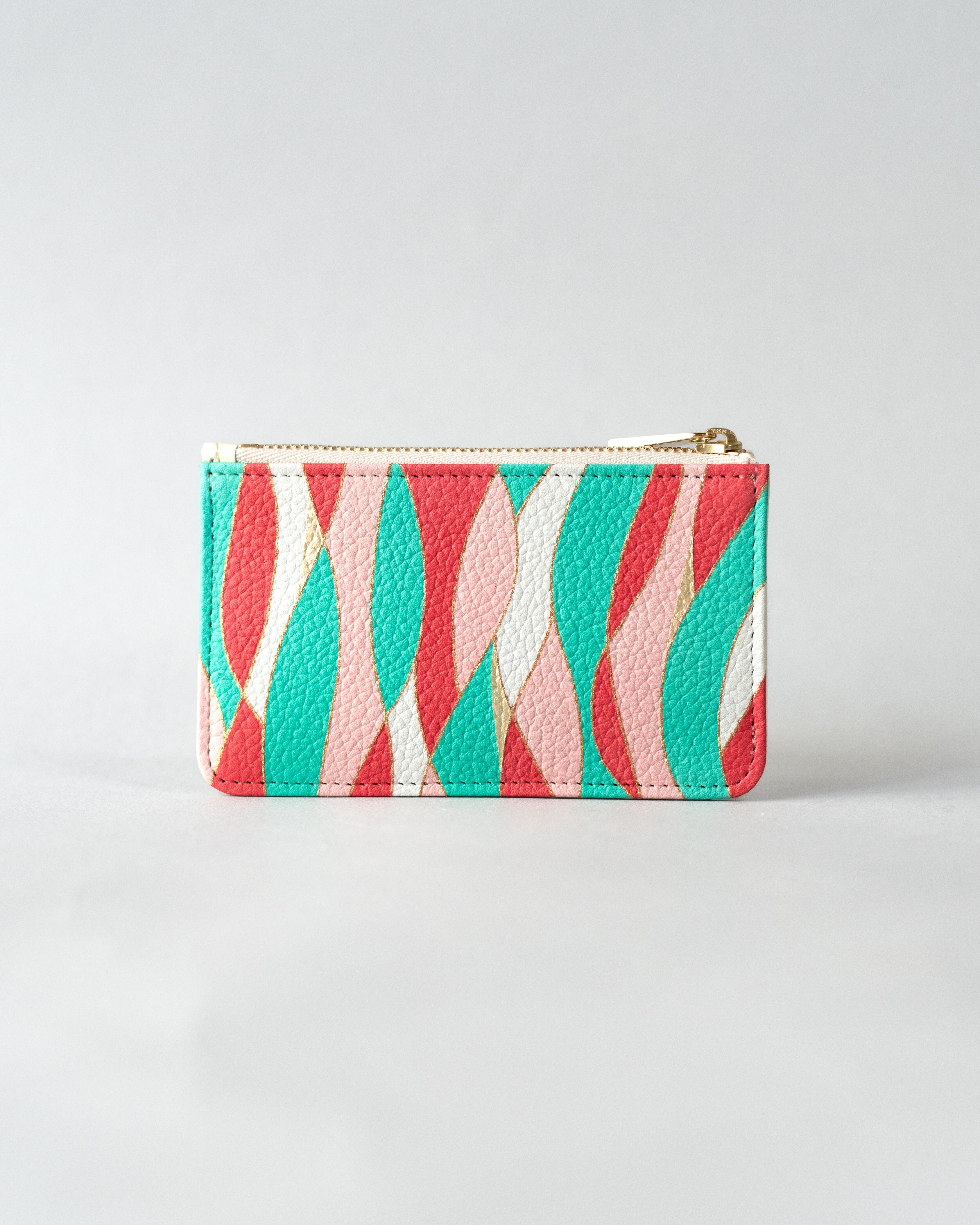 SOMEA フラグメントケース 重ね立涌 サンゴ レザーモデル