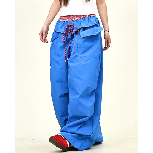 frill collar loose pants　フリルカラールーズパンツ　J1064