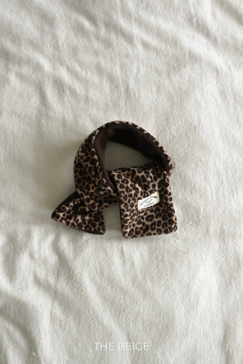 【即納】The beige/Reversible Scarf (leopard) 【即納】The beige/Reversible Scarf (leopard)