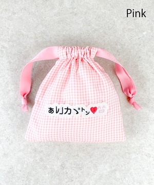 F258103_ギャル文字アップリケ巾着