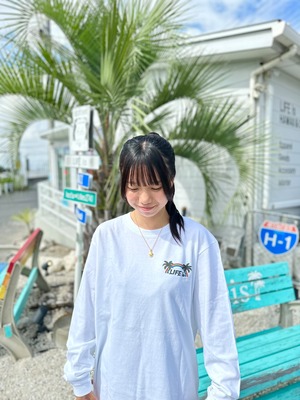 LIFE is × TAMOコラボ フルカラーロンT ￥9,900(￥10,890)