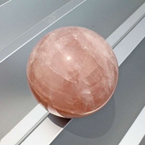 9Kg ローズクォーツ 丸玉 スフィア 185mm  261-26