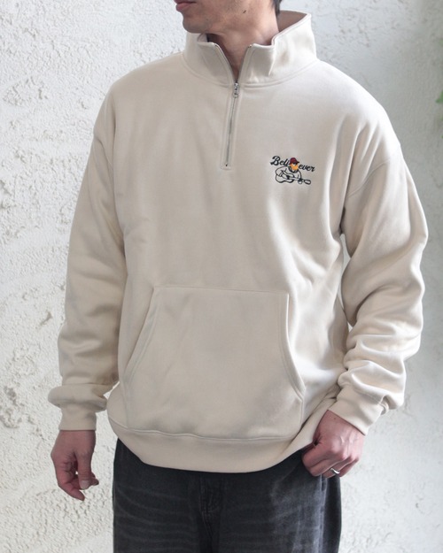 【Select】おっさんハーフジップ ボンディングスエード　(251252)