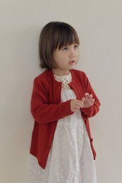 【取寄】MOME ソフトフラワーTシャツ|秋服|韓国子供服| 26/AT