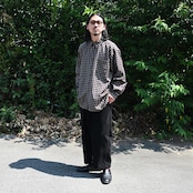 SHIRT10(90年代ペンドルトンウールレーンボタンダウンロングスリーブマドラスチェックシャツ)