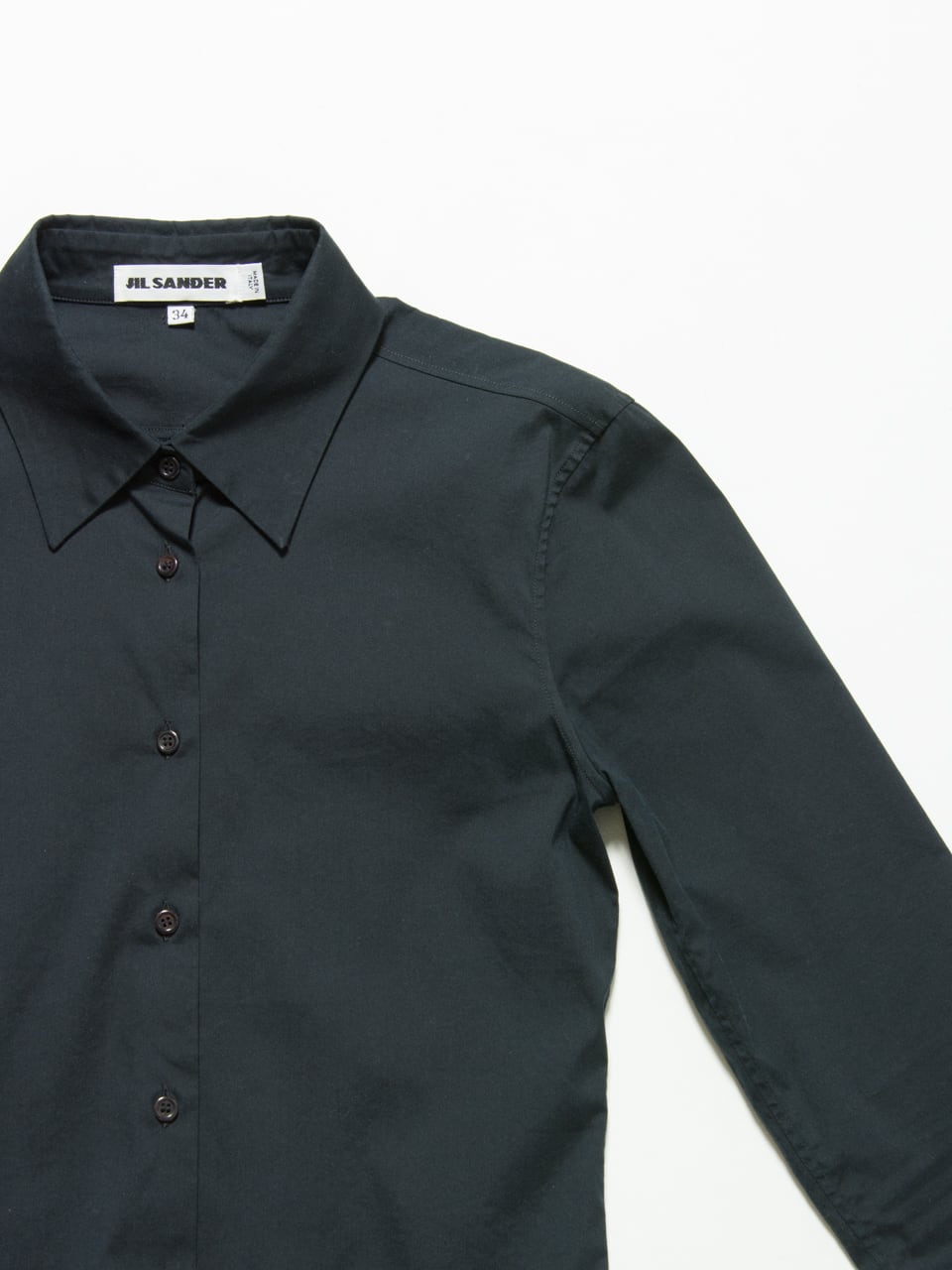 【JIL SANDER】Made in Italy stretch shirt（ジルサンダー イタリア製ストレッチシャツ）1a