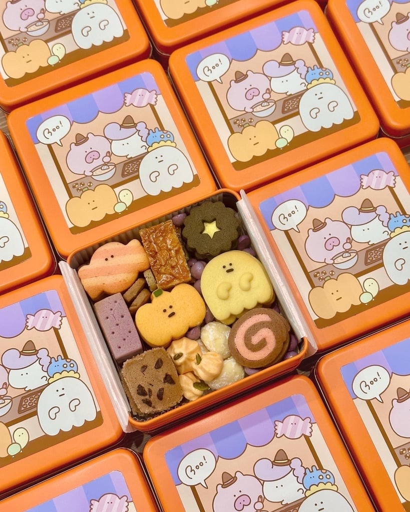 Halloweenクッキー缶