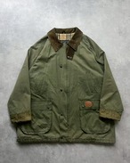 80s Burberry Waxed Cotton Jacket ENGLAND製