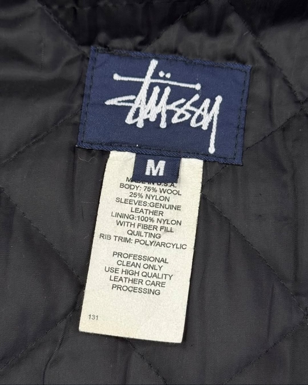 Special!!】90's old stussy Varsity Jacket “Griffin” “スタジャン