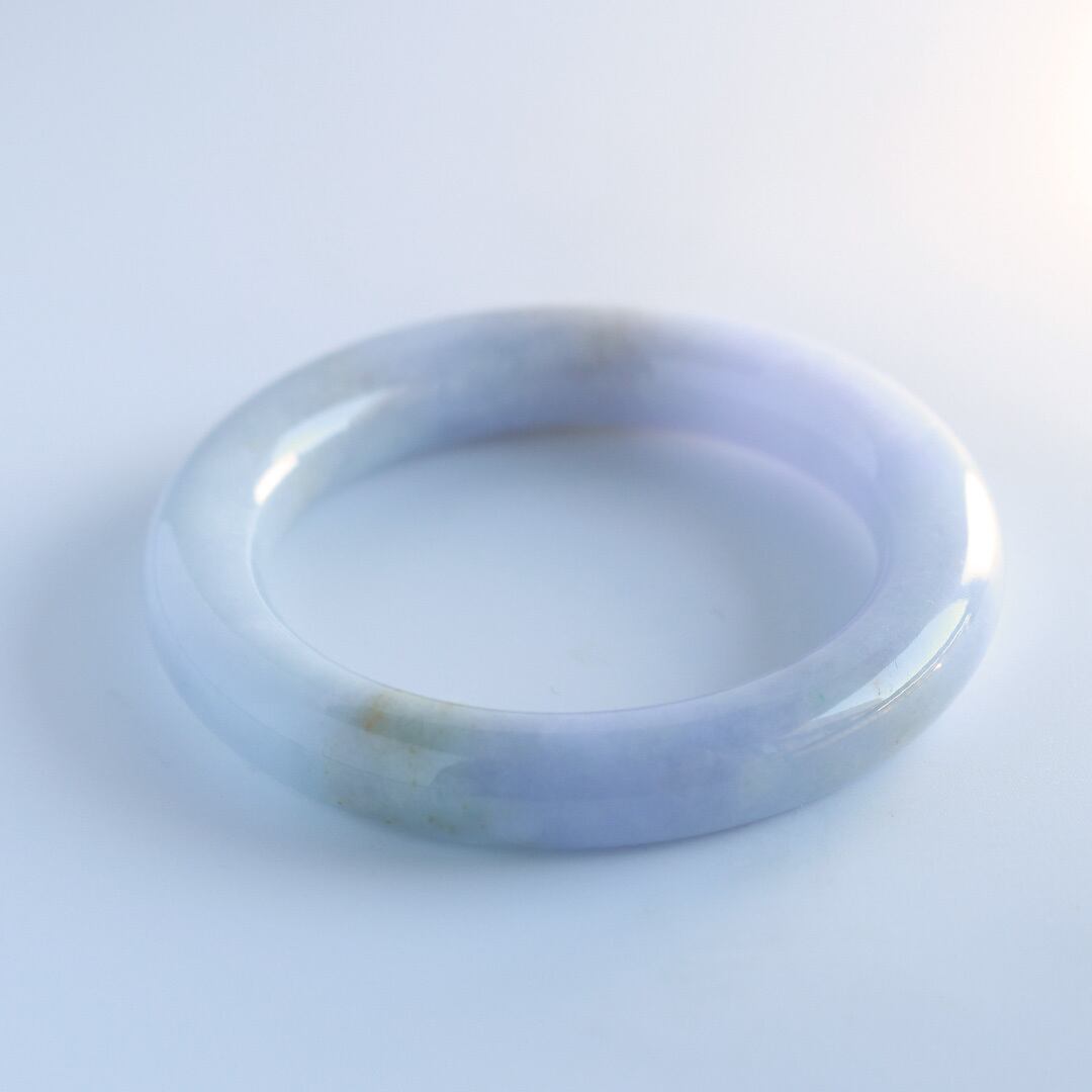 内径 約56mm】ラベンダーカラーが美しいバングル lavender/princess A