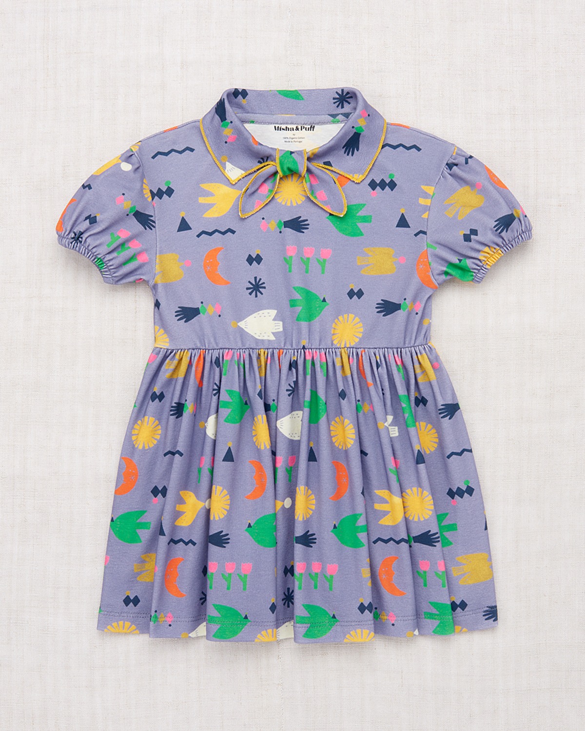 Misha&Puff 24SS 〉 Junior Scout Dress - Pewter Daleyden Fete  